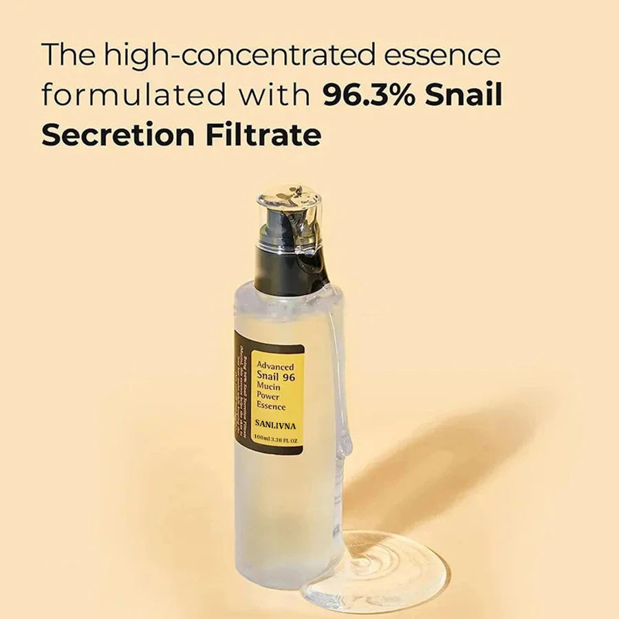 Snail Mucin 96% Facial Snail Brightening Anti-Aging