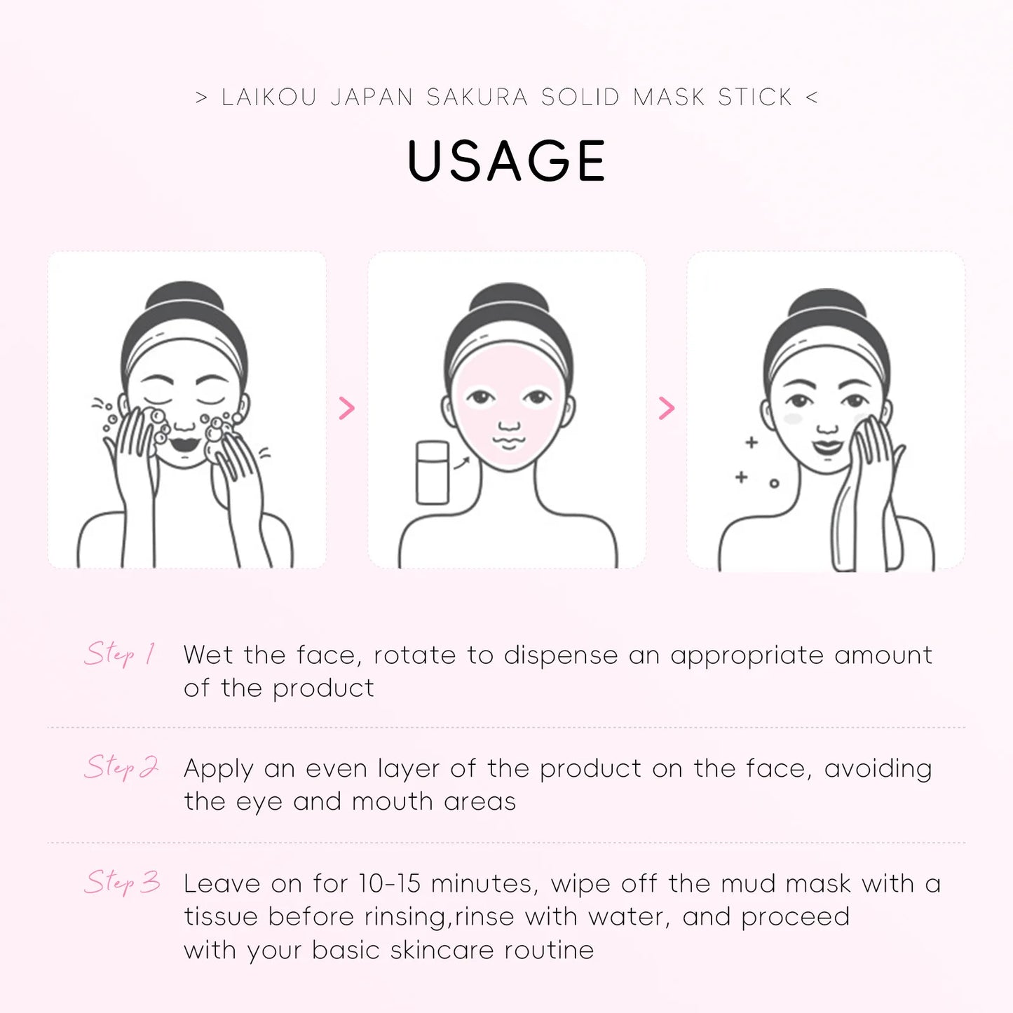Face Mask Stick Reduces Blackhead Pores Oil Control Moisturizing Deep Cleanser Facial Face Mask 45g