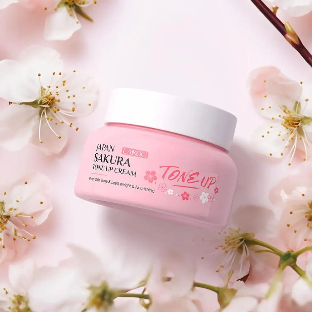 Essence Cream Cherry Blossom Facial Cream Moisturizing Shrink Pores Cosmetics Collagen