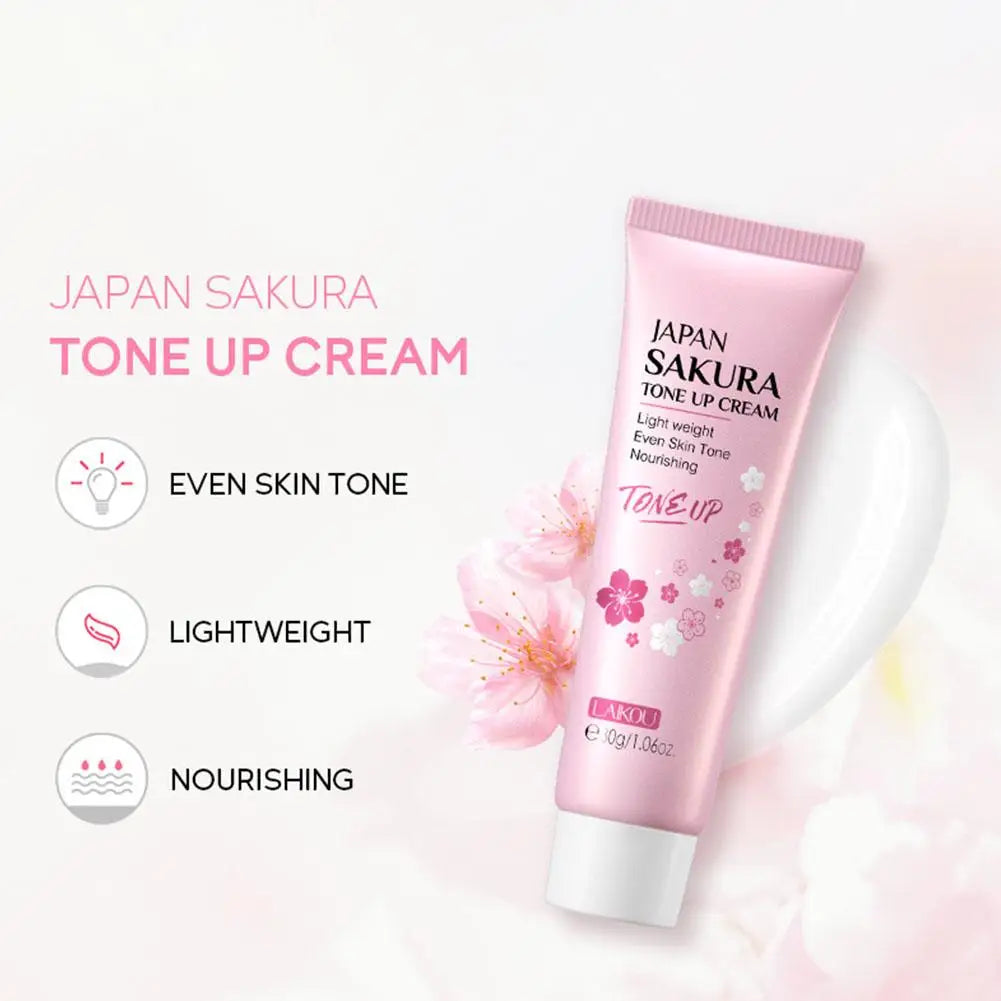 Essence Cream Cherry Blossom Facial Cream Moisturizing Shrink Pores Cosmetics Collagen